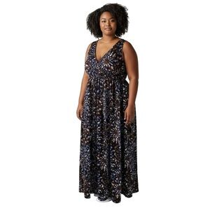 TESSUTO Woman’s Plus Size Maxi Dress with Spaghetti Straps size 2XL (18W-20W)
